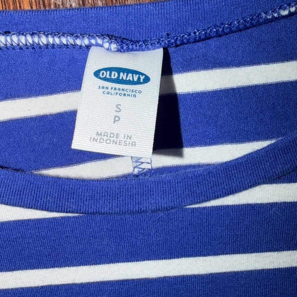 Old Navy Women’s Striped Midi Dress – Size Small - Picture 2 of 3